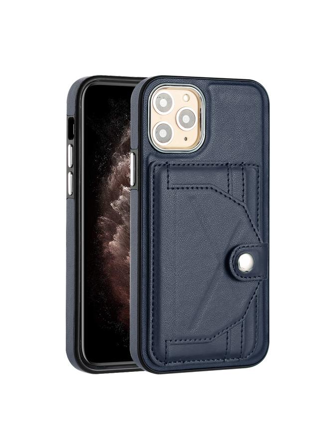 زبون جراب هاتف جلدي مقاوم للصدمات لهاتف iPhone 11 Pro مع حامل بطاقة - Image 2