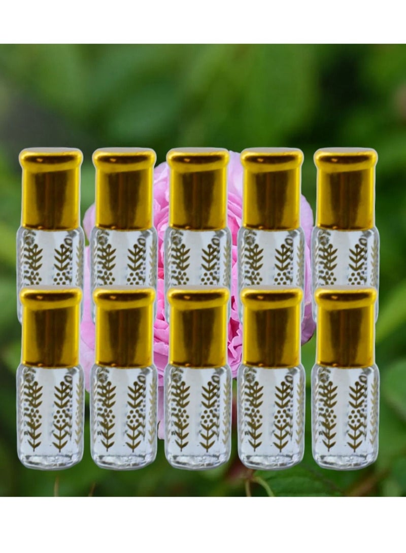 10 Pieces Natural Hollandi Flower Fragrance Perfume Oil 3 Ml