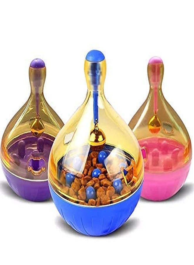 Pups&Pets كرة مكافآت Pups&Pets | لعبة للحيوانات الأليفة | لعبة طعام للكلاب | وعاء طعام للكلاب | لعبة لتغذية الكلاب - حجم صغير (قد يختلف اللون) - عبوة من قطعة واحدة - Image 1