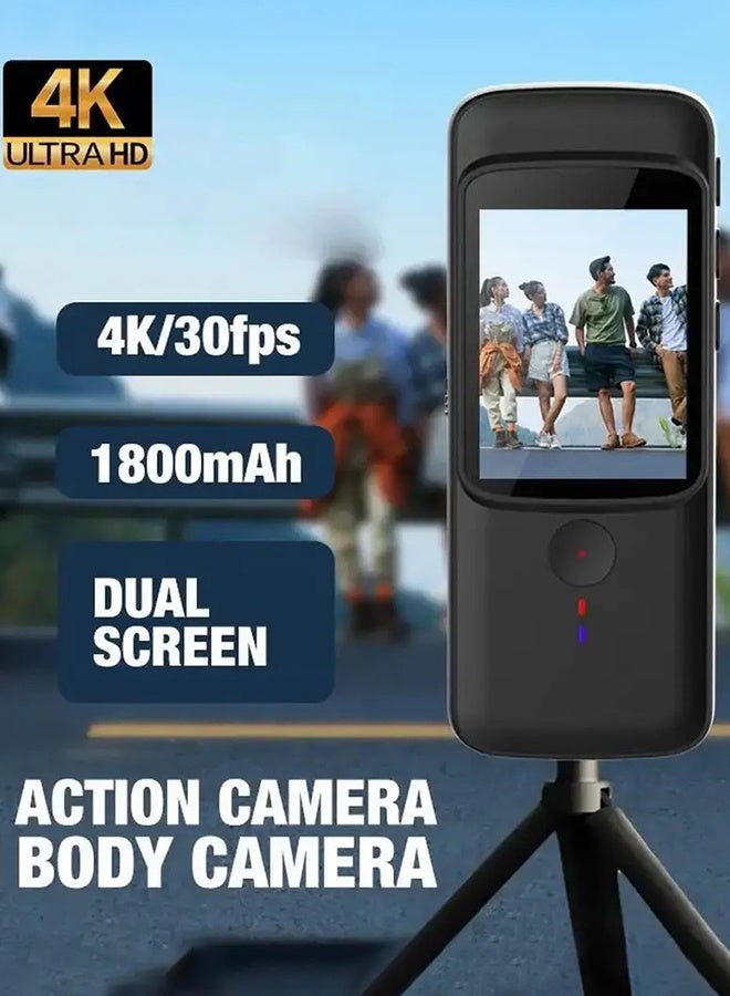 Generic Waterproof Action Camera 4K HD 2.4G Wifi 150° Wide Angle Sport Video Cameras,included 128G Card, 1800mAh Battery 20MP Photos Anti-shake Vlog Cam - Image 4