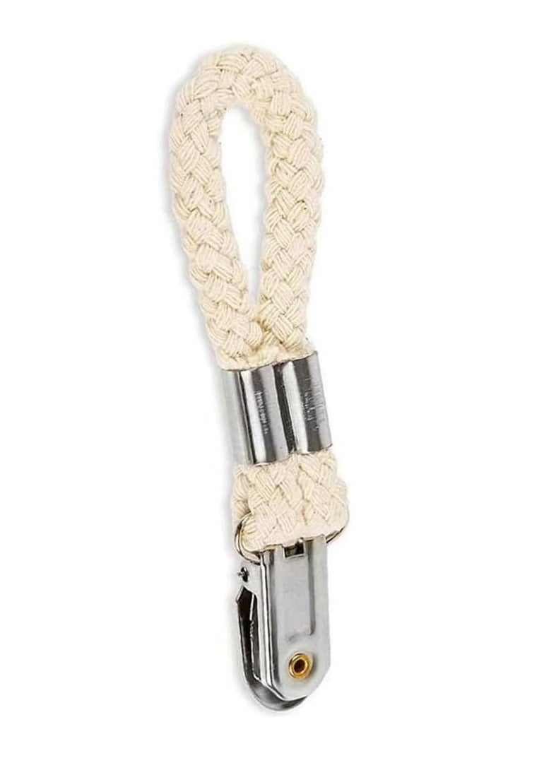 Oasisgalore 4 Pcs Rust-Resistant Metal Cotton Rope Towel Clips, Durable Hanging Clips for Towels and Fabrics  - Image 3