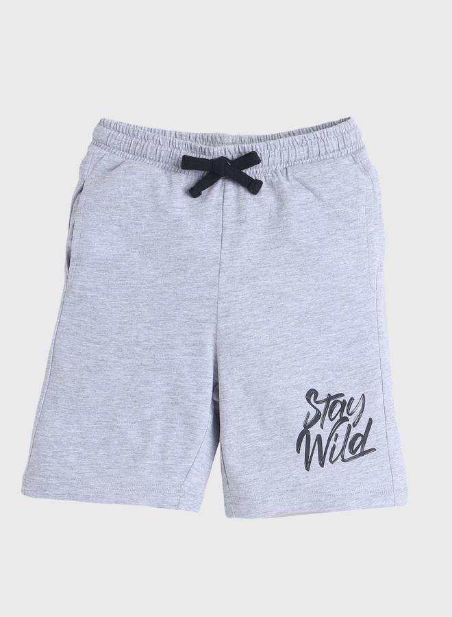 فكتور اند جين طقم تي شيرت وشورت بطبعة جرافيك قطنية للأولاد من فيكتور آند جين - Image 4