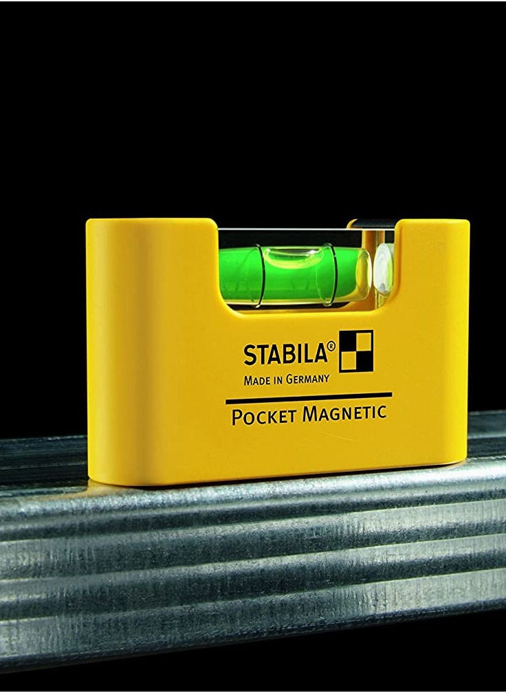 STABILA Stabila Pocket Level Magnetic No Clip  - Image 2