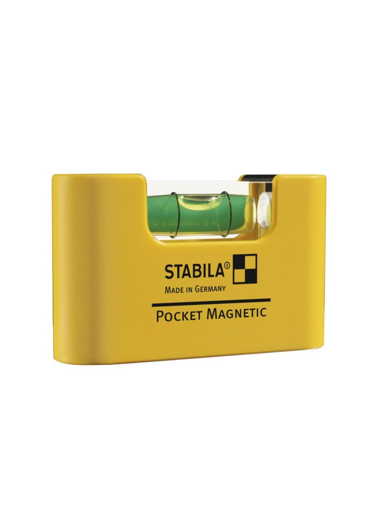 STABILA Stabila Pocket Level Magnetic No Clip  - Image 1