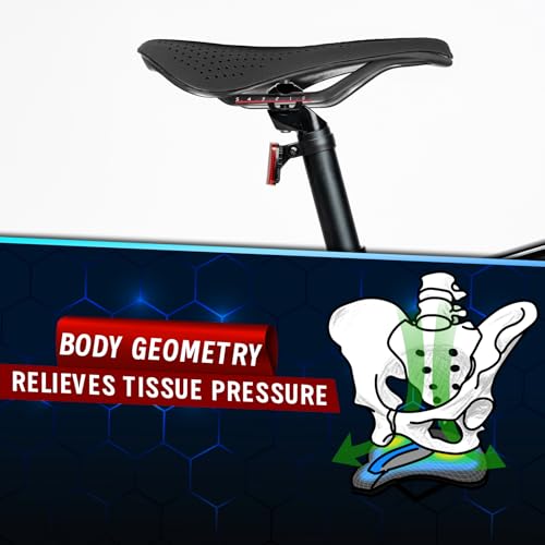 BUCKLOS 3D Printed Bike Saddle Bike Seat Mountain Road Comfortable Bicycle Cushion,Fit for MTB BMX XC Gravel Bikes Road Bikes - Image 4