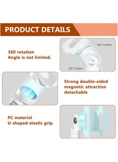 Folanry UV Lamp for Nails, Rechargeable Portable Small Nail Lamp, Nail Dryer for Gel Nail Polish, with Stand, 20s/60s Timing Modes, for Curing Nail Glue & Nail Tips,With LED Display  - Image 3