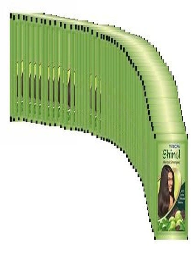 Shinol Herbal Shampoo 6 ml × 110 Sachets | Enriched with Natural Herbs for Soft, Shiny & Healthy Hair | Anti-Dandruff, Hair Fall Control & Scalp Nourishment | Suitable for Men & Women