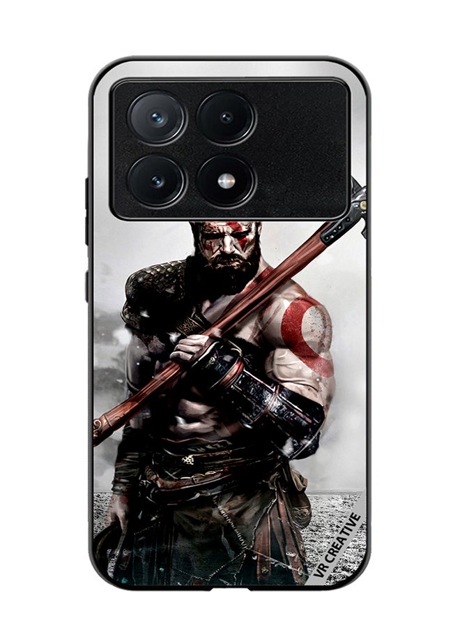 VR CREATIVE Protective Case Cover For Xiaomi Poco X6 Pro God Of War Movie Design Multicolour - Image 1