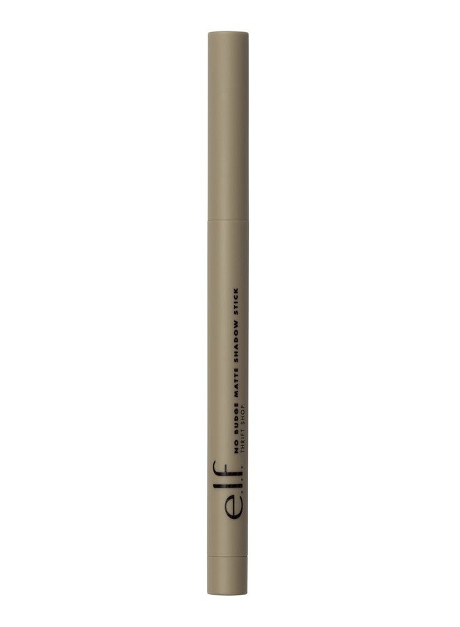 elf e.l.f. No Budge Matte Shadow Stick, One-Swipe Cream Eyeshadow Stick, Long-Wear & Crease Resistant, Matte Finish, Vegan & Cruelty-Free, Trift Shop - Image 1