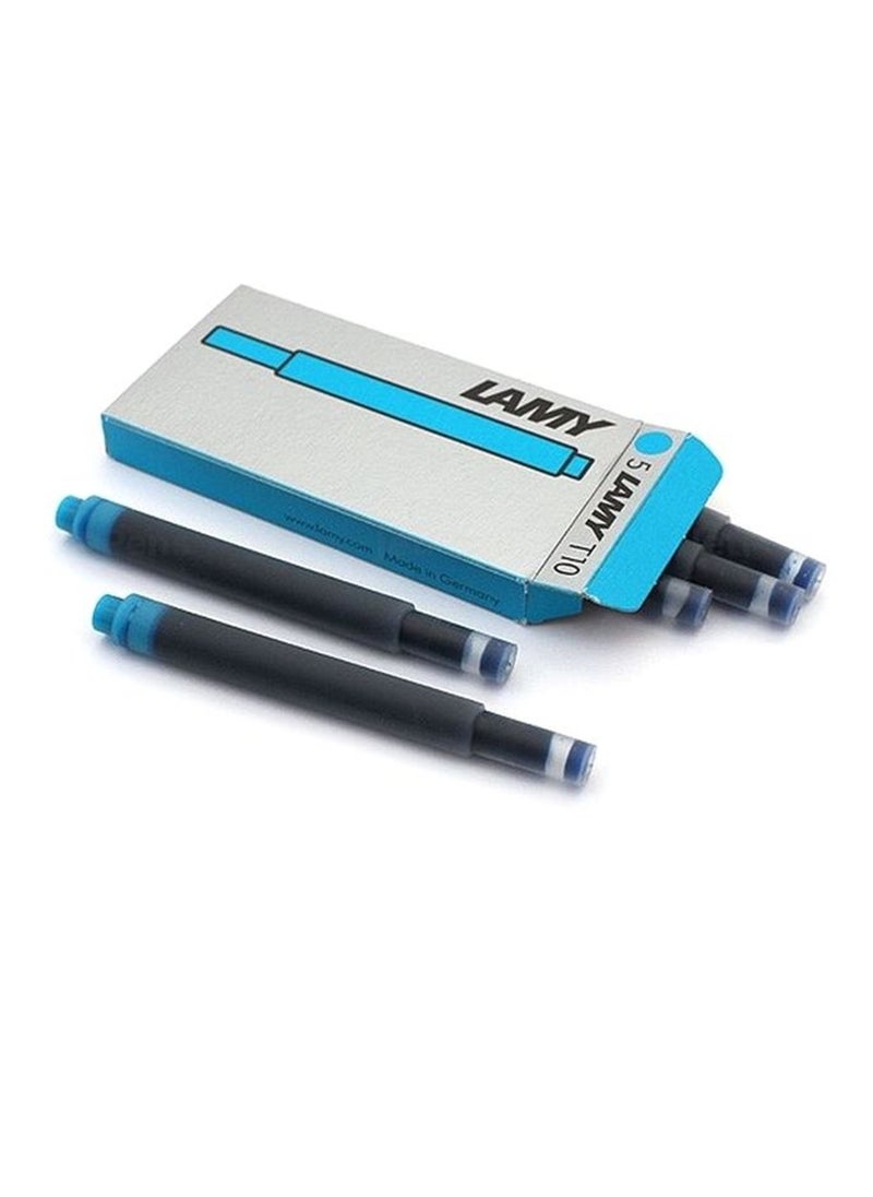 LAMY 5-Piece Fountain Ink Pen Cartridge Pacific  - Image 1