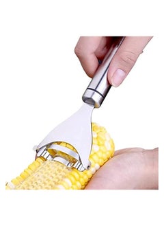 Corn Stripper,Corn Cob Peeler Corn Remover Corn Kerneler with Stainless Steel Blades and Hand Protector