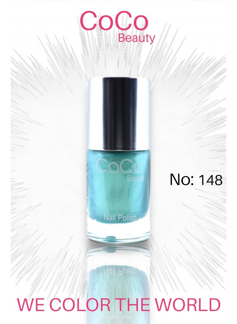 COCOBEAUTY Nail Polish (148 Mist ) 12ml - Image 1