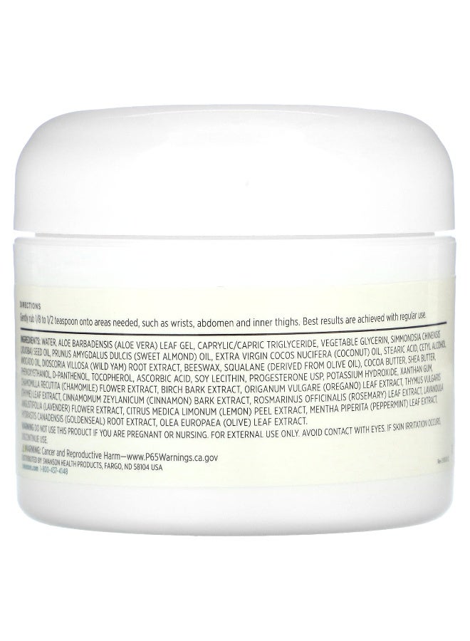 Swanson, Wild Yam Cream, 2 fl oz (59 ml) - Image 2