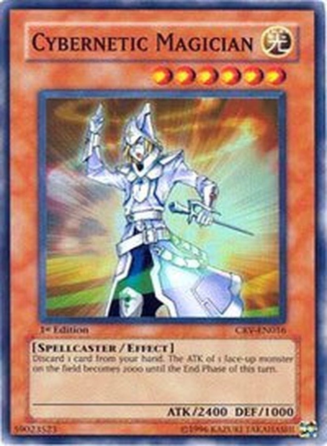 Yu-Gi-Oh! - Cybernetic Magician (CRV-EN016) - Cybernetic Revolution - 1st Edition - Ultimate Rare