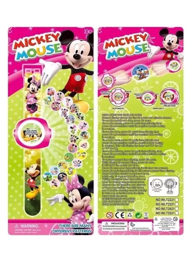 NIBEMINENT Mickey 3D Electronic Projection Watch - Image 2