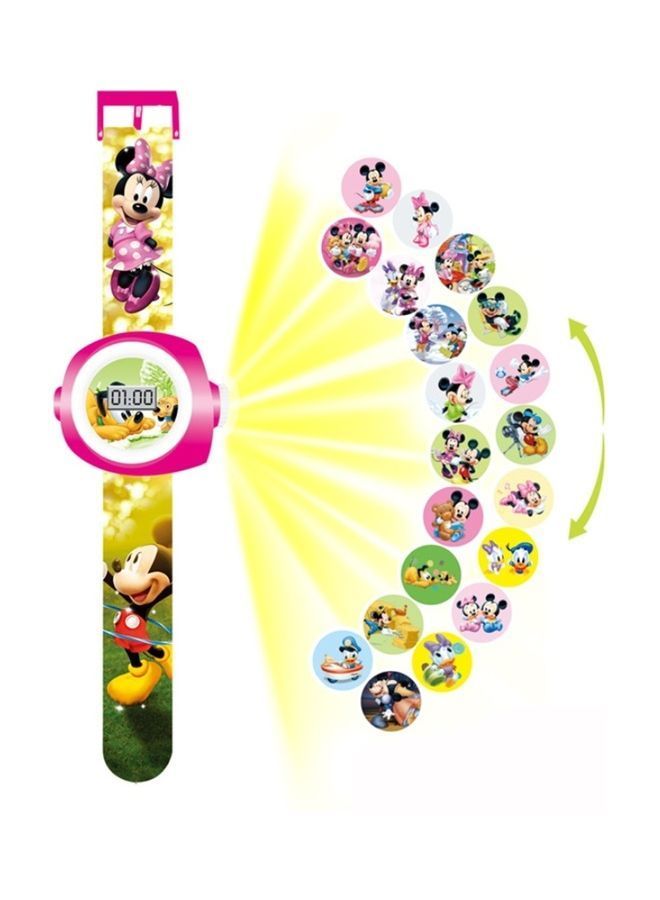 NIBEMINENT Mickey 3D Electronic Projection Watch - Image 1