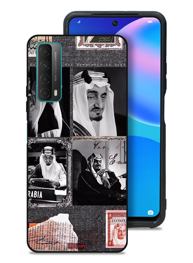 Tolwak Huawei P smart (2021) Protective Case Cover King Faisal Vintage Poster - Image 1