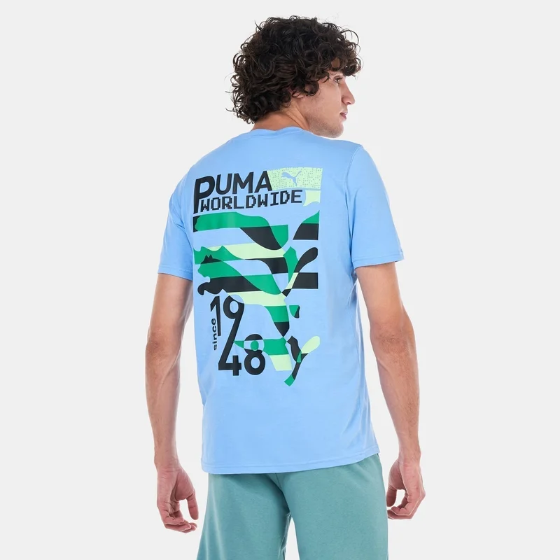 بوما تيشيرت وورلد وايد جرافيك للرجال