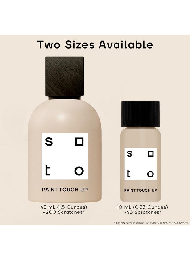 soto Beige Paint Touch Up, Multi-Surface, Matte Finish (No. 11 Earthwork Beige) - 10 Milliliters of Scratch Repair for Furniture, Walls, Cabinets, Trim, Doors, Indoor/Outdoor - Image 2