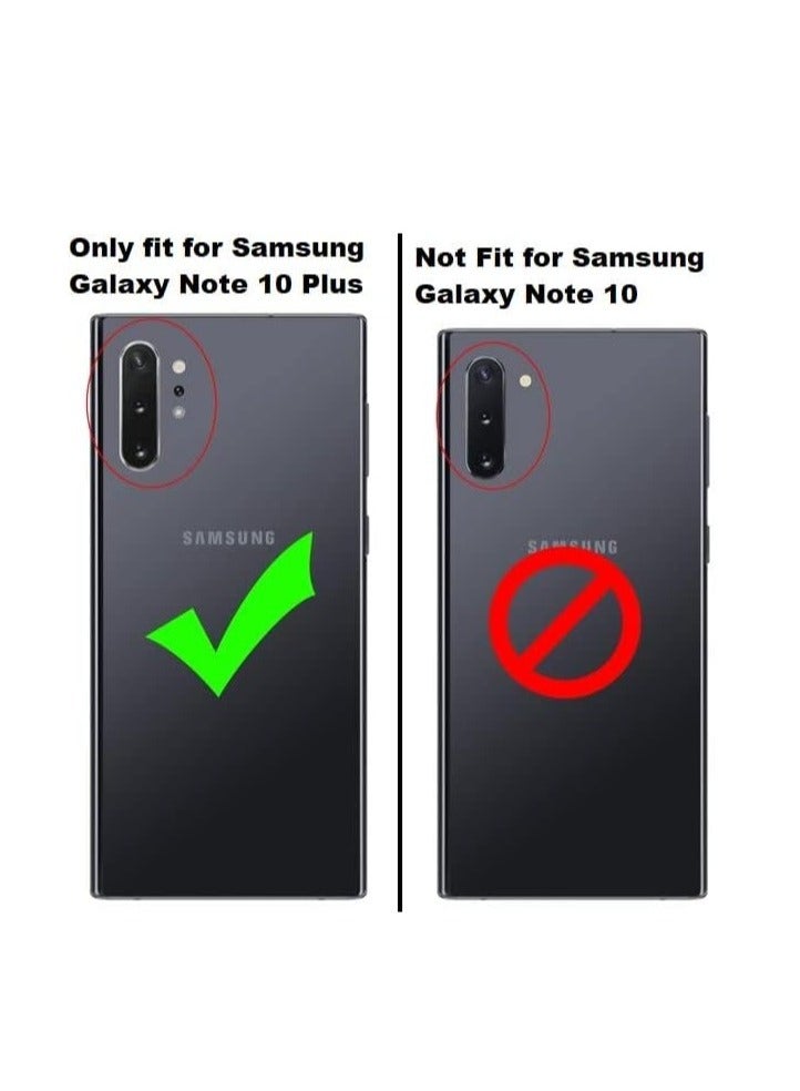 DUSALA Samsung Galaxy Note 10 Plus Case Cover Transparent Anti Scratch Case Shock Absorbent TPU Protective Clear Back Cover with Corner Bumper Protection for Samsung Galaxy Note 10 Plus Clear - Image 2