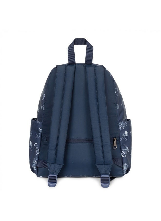 EASTPAK Day Pak'R Peanuts Navy Medium Backpack With Bottle Holder And Laptop Sleeve  - Image 3