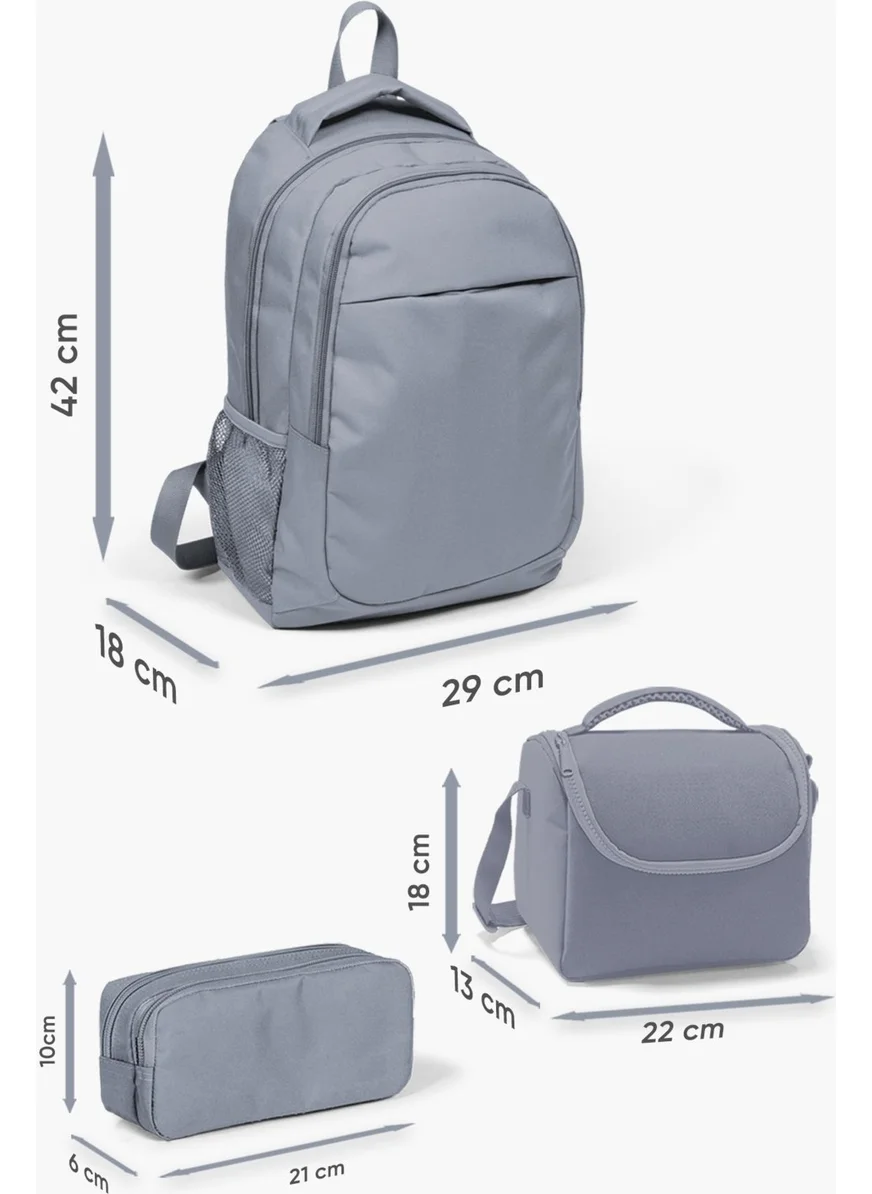CORAL HIGH Kids Lavender 3-Piece School Bag Set SET0114402