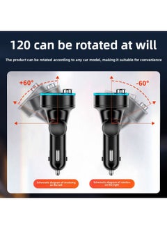 Generic Car MP3 Bluetooth Player High Sound Quality Multi-function Fast Charging Car Bluetooth Receiver Mobile Phone Navigation Listening To Songs-Body Color:Initial Version I [Button Model]]-Memory Capacity:Car MP3 Stand-alone [No U Disk-no Data Line]]  - Image 5