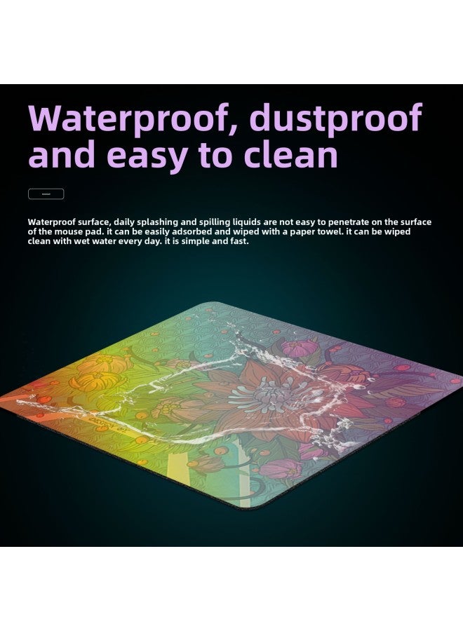 CSGO Streamers Rainbow Phantom Coated Game Oversized Small Size Mouse Pad No Edge Fps E-Sports-Color:420*490*4-Pattern:Coating 9  - Image 5