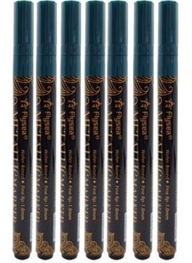 Profisher Sealing Wax Contour Touch Up Paint Pen Metallic 12 Color Options Green  - Image 5