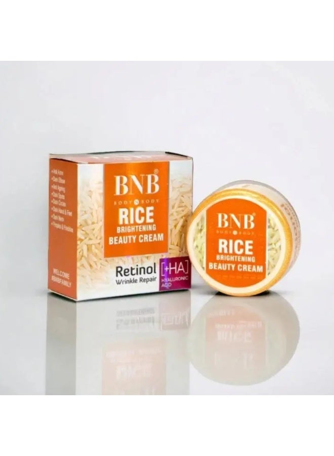 BNB Rice Brightening Beauty Cream Retinol Wrinkle Repair - 6x20g - Image 2