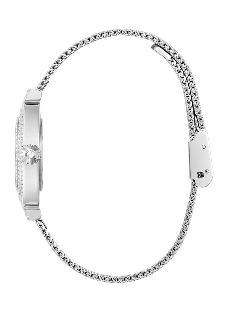 GUESS Dream Women's Silver-tone Mesh Analog Watch GW0550L1 - 36mm - Image 3