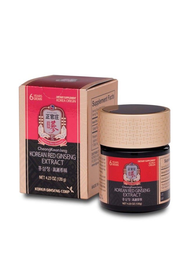 CheongKwanJang Korean Red Ginseng Extract 50g Jar | Health Supplement, Ginseng Tea | Energy Boost,Stamina, Blood Circulation, Immune Support | 100% Korean Red Ginseng Extract | Vegan Friendly | 50g - Image 1