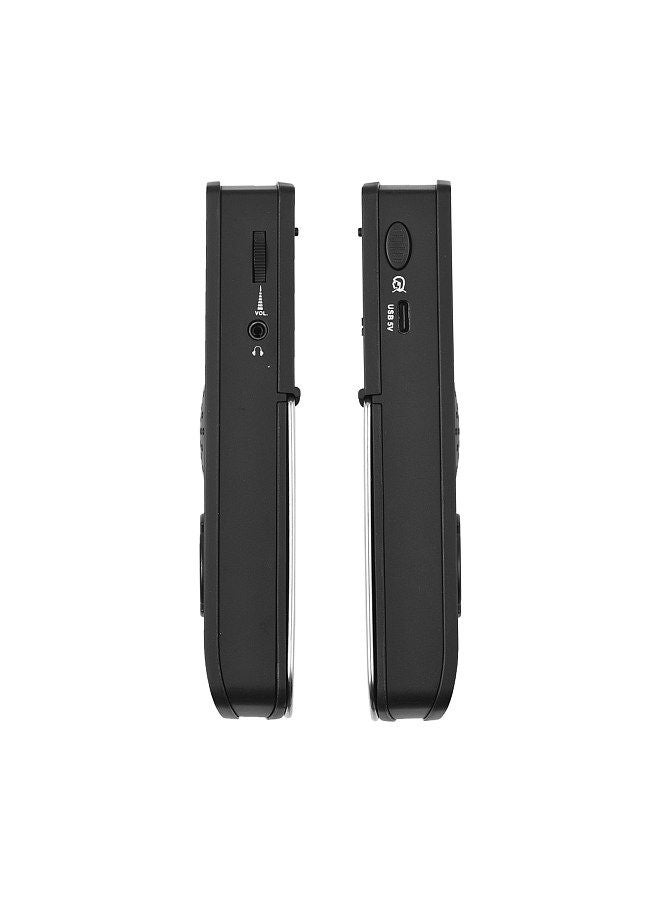 Aroma Electronic Digital Metronome with 2.2-inch LCD Universal Electronic Metronome with Volume Tempo Beat Speed Control Human Voice On/Off Built-in Rechargeable Battery for Guitar Piano Violin Drum  - Image 3