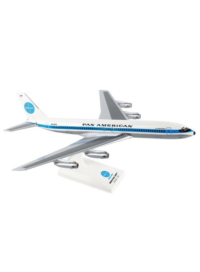 Skymarks Daron Skymarks Skr877 Pan American World Airways 707 1/150 Scale Airplane Model Jet Clipper Monsoon Livery Reg#N415Pa - Image 2