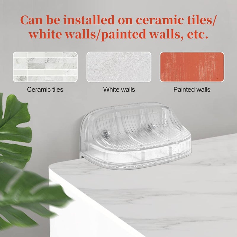 Eudemon Baby Safety Anti-Tip Furniture Anchor Straps, Furniture Anti-Tip Wall Holder for Children&Pets, Childproof Anti-tip Furniture Wall Anchors, Easy to Install(Transparent,2 Pack) - Image 4