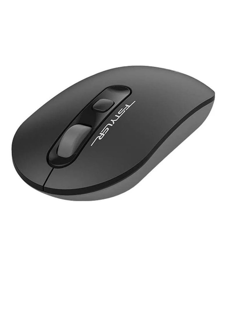 A4TECH - FSTYLER  FG20 Wireless Mouse – 2.4GHz Wireless connection – 2000 DPI – Switch up to 3 Devices – Power Saving On/Off Power Switch – For PC/Laptop/Tablet/Smart TV | Gray - Image 1