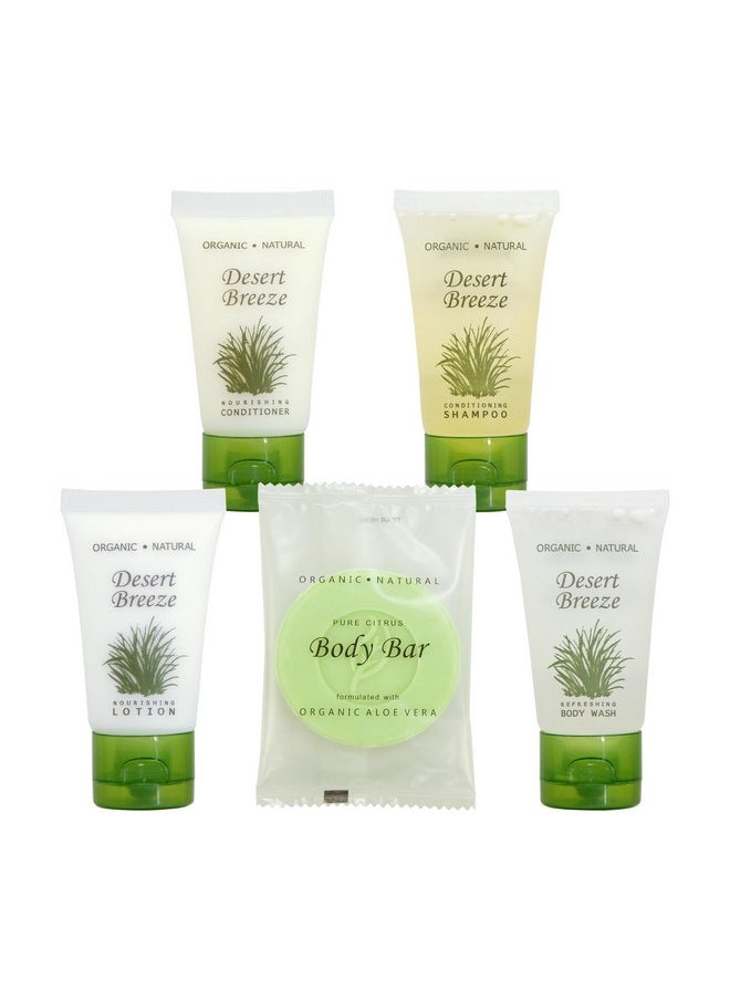 Terra Pure - Desert Breeze 1Shoppe Allinkit Hotel Size Amenities Set Hotelairbnbvrbovacation Rental Soap Set (75 Pcs) - Image 1