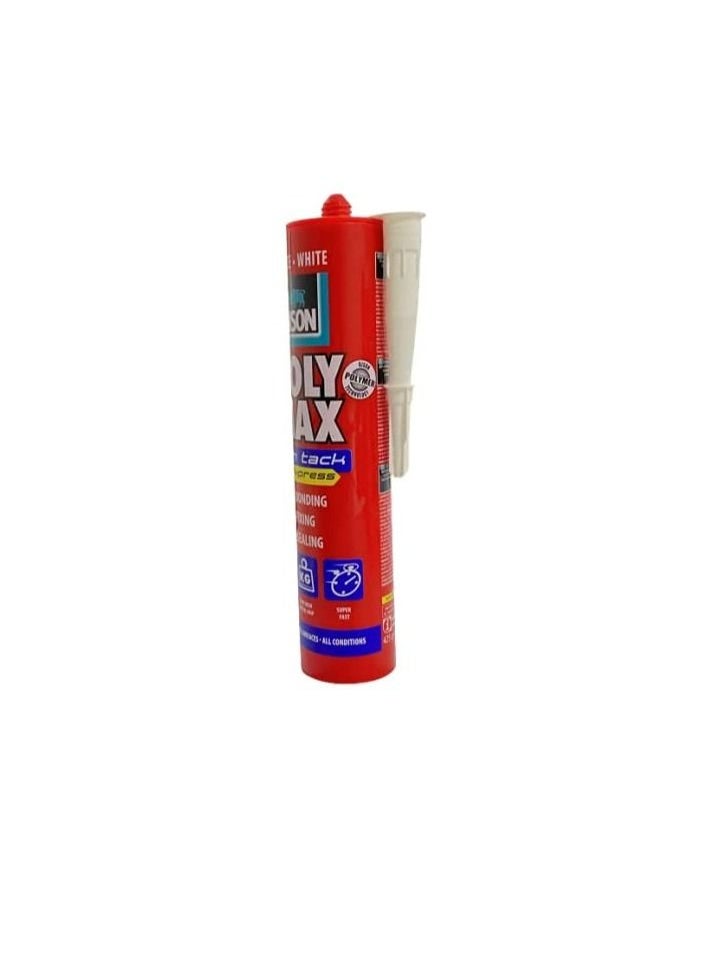 BISON KIT Bison Polymax Universal Assembly Adhesive And Sealant, With Extra High Final Bonding Strength.  - Image 2