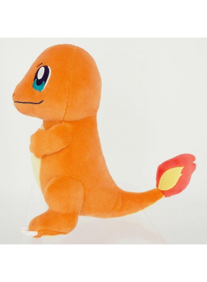 Sanei Pokemon All Star Series Pp18 Charmander Stuffed Plush, 6.5" - Image 3