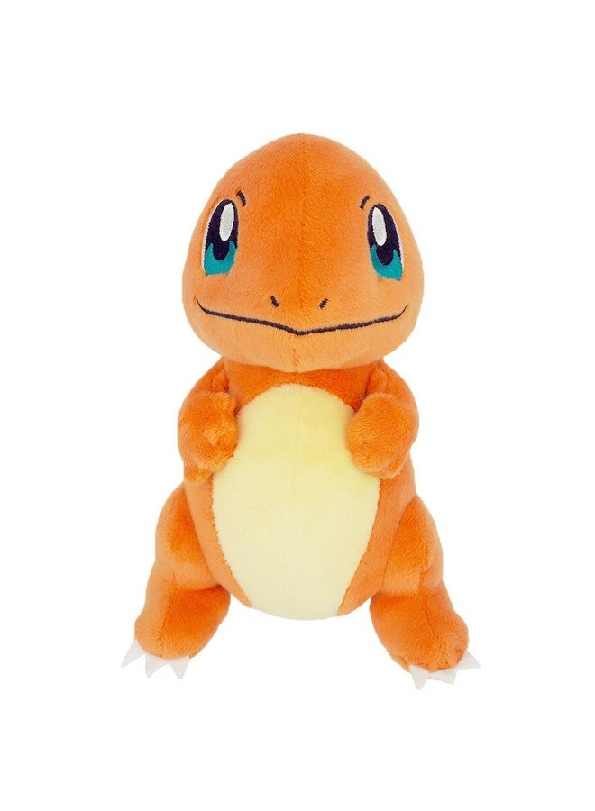 Sanei Pokemon All Star Series Pp18 Charmander Stuffed Plush, 6.5" - Image 2