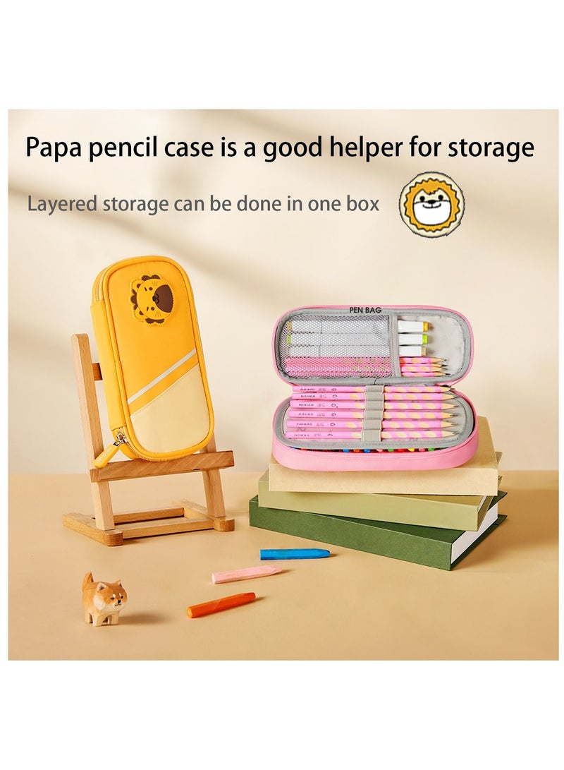 Nohoo Pencil Case - Lion Yellow - Image 2