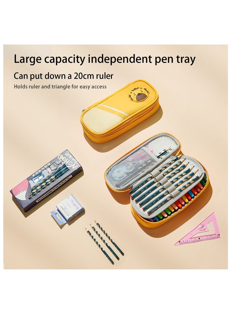 Nohoo Pencil Case - Lion Yellow - Image 3