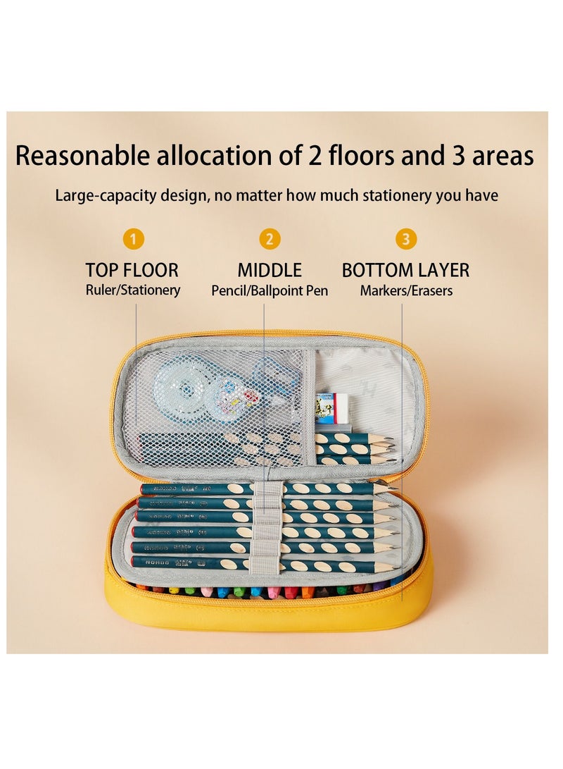 Nohoo Pencil Case - Lion Yellow - Image 4