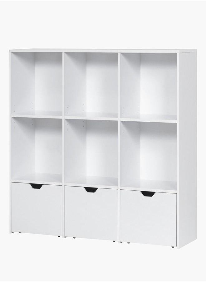 Home Box Vanilla Cody Storage Cabinet With 3-Drawers 140 x 106.5 x 40 cm  - Image 2