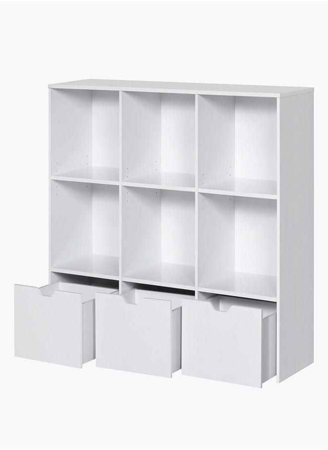 Home Box Vanilla Cody Storage Cabinet With 3-Drawers 140 x 106.5 x 40 cm  - Image 4