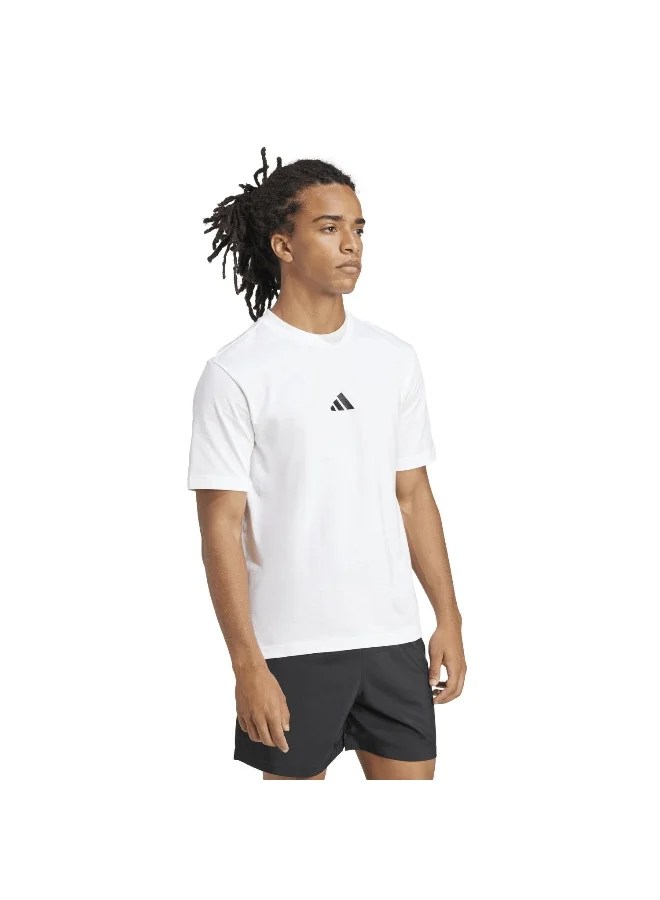 Adidas M Sl Sj T White T-Shirt (Short Sleeve) T-Shirts For Men