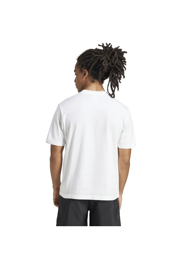 Adidas M Sl Sj T White T-Shirt (Short Sleeve) T-Shirts For Men