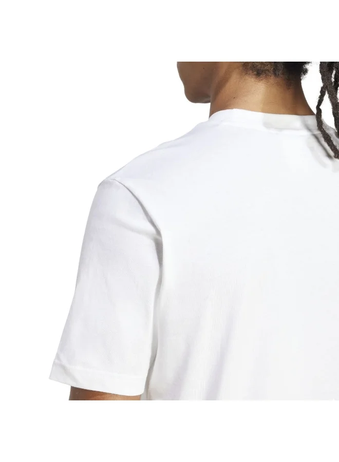 Adidas M Sl Sj T White T-Shirt (Short Sleeve) T-Shirts For Men