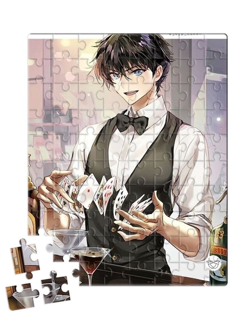 Reeman Design Puzzle with anime design print