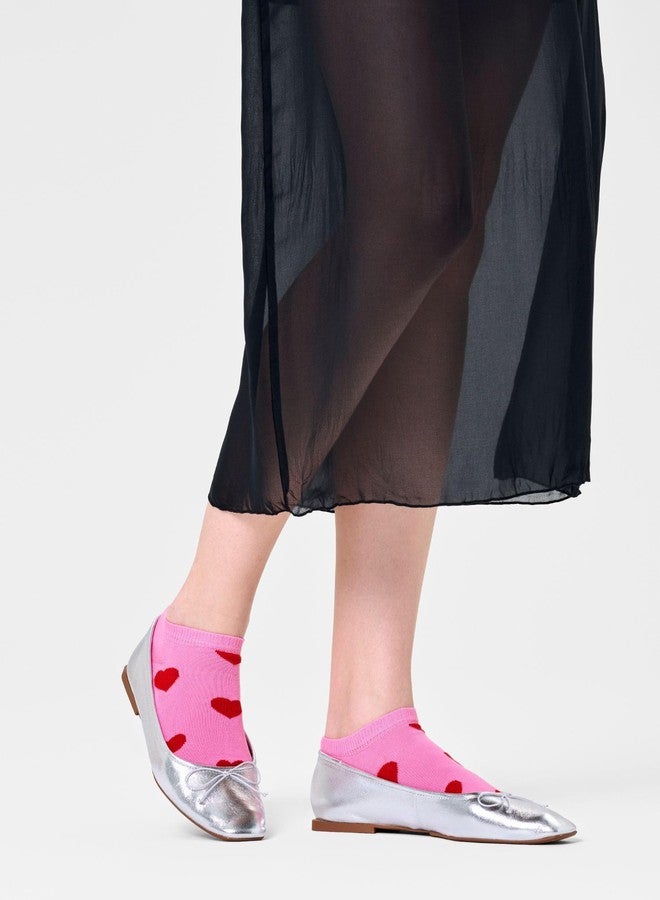Happy Socks Hearts Low Sock | Love in Every Step | Cotton Blend | Men & Women (EU 41-46) - Image 3